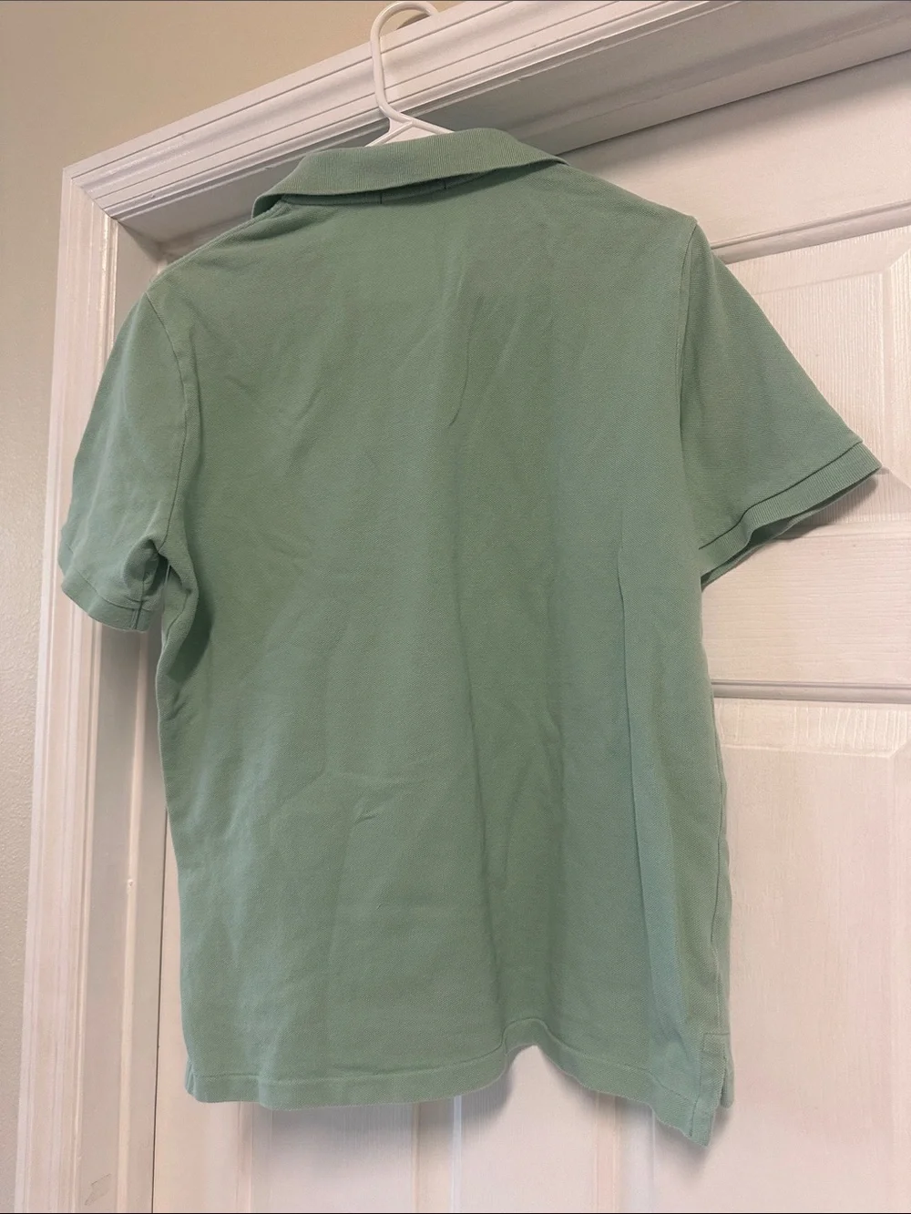 Polo by Ralph Lauren Mint Green Short-Sleeve Polo with Coral Pony